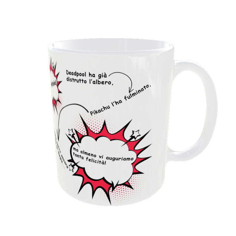 Tazza Natalizia Comic