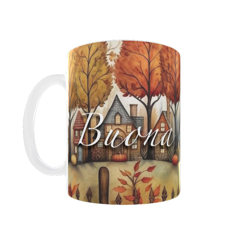 Tazza foglie autunnali